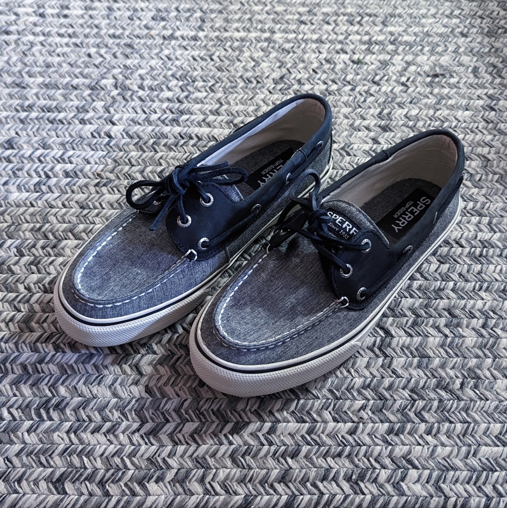 Sperry Men's Gray Bahama Boat Shoe Sneaker